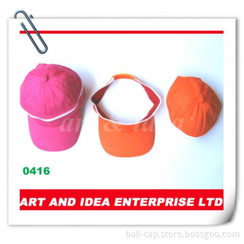 Zipper Visor Hat